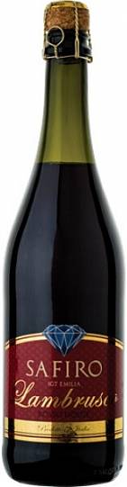 Игристое вино Cantine Quattro Valli   Safiro Lambrusco Rosso Dolce   750 мл 