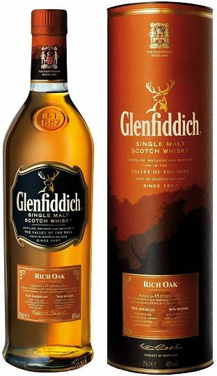 Виски Glenfiddich Rich Oak  14 Years Old  700 мл