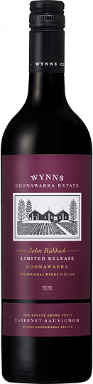 Вино Wynns  John Riddoch Cabernet Sauvignon Coonawarra 2018 750 мл 