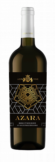 Вино Азов Вайн AZARA Азара  белое сухое  750 мл