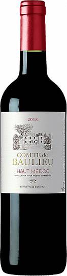 Вино Haut-Medoc АОС Chateau Ramage La Batisse COMTE DE BAULIEU О-Медок АОС