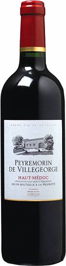 Вино Peyremorin de Villegeorge  Haut-Medoc AOC Пейреморен де Вильжо