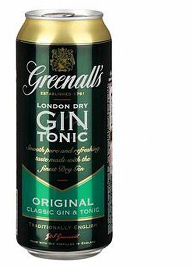 Напиток Мегапак Greenals Gin Tonic Original 500 мл