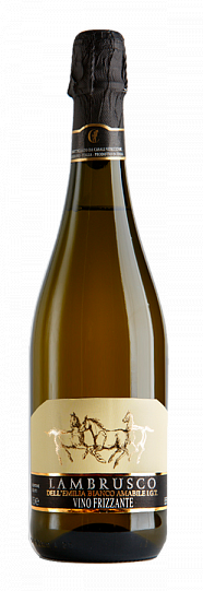 Игристое вино Puianello  Lambrusco dell'Emilia IGT Bianco Amabile   750 мл