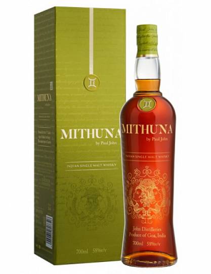 Виски Mithuna by Paul John   700 мл
