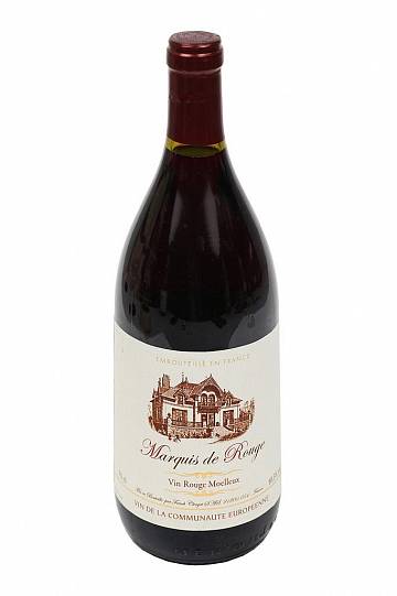Вино Marquis de Rouge Vin Rouge Moelleux Маркиз де Руж 750 мл