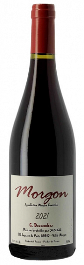 Вино Georges Descombes Morgon AOC 2021 750 ml red dry