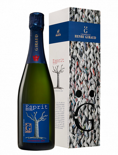 Шампанское Henri Giraud Esprit Nature gift box 750 мл