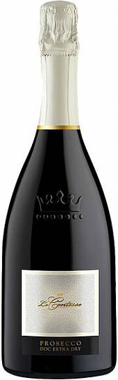 Игристое вино   Le Contesse  Prosecco Treviso DOC Extra Dry  750 мл 
