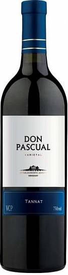 Вино  Don Pascual  Tannat Дон Паскуаль  Таннат 2018 750 мл
