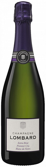 Шампанское Champagne Lombard Extra Brut Premier Cru Blanc de Noirs  2017 750 м
