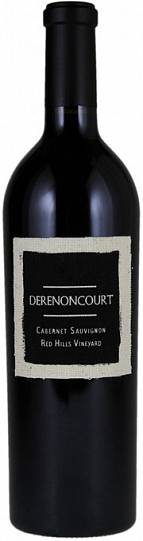 Вино Derenoncourt Red Hills Vineyard Cabernet Sauvignon  2009 750 мл