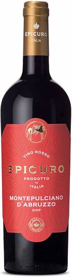 Вино Femar Vini, "Epicuro"  Montepulciano d'Abruzzo  Эпикуро  Мон