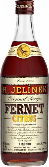 Ликер R. Jelinek  Fernet  Citrus  750 мл