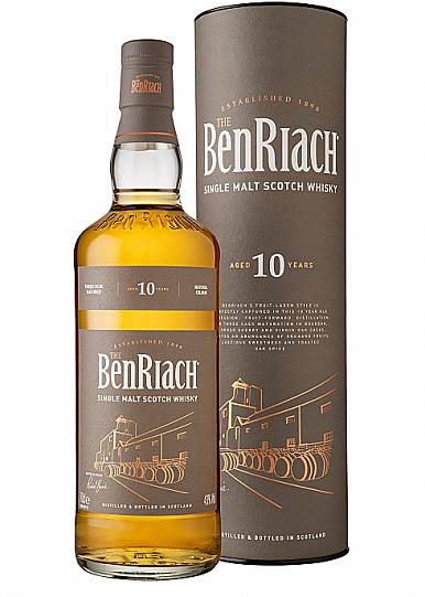 Виски Benriach 10 years in tube  700 мл