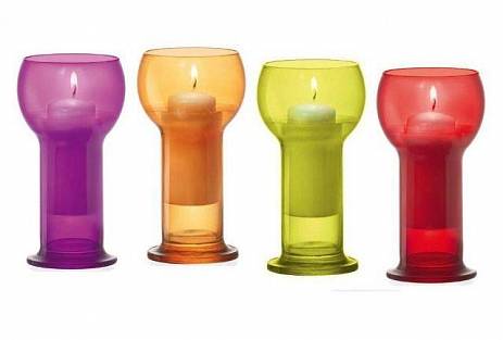 Подсвечники Bormioli Rocco Lucilla Candleholder Multicolor Set of 6 pcs Бор