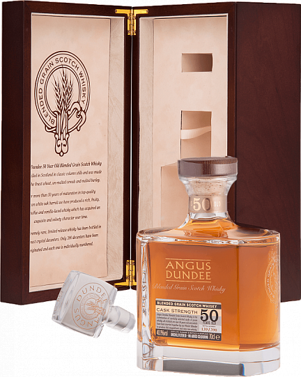Виски Angus Dundee Blended Grain Scotch Whisky 50 YO  700 мл