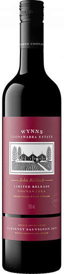 Вино Wynns  John Riddoch Cabernet Sauvignon Coonawarra 2019 750 мл 13,5%