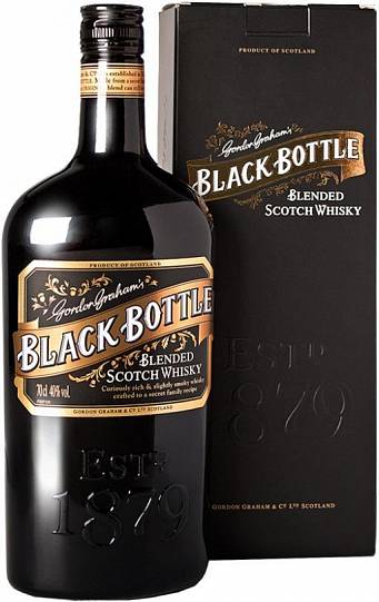 Виски Black Bottle with gift box   700 мл