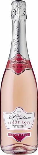 Игристое вино  Le Contesse  Pinot Rose Cuvee Brut   750 мл