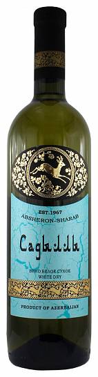 Вино Absheron-Sharab   Абшерон-Шараб  Садыллы   белое  сух