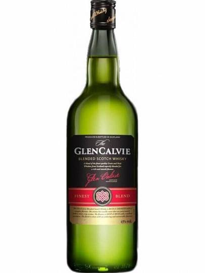 Виски   The GlenCalvie Blended 3year  1000 мл 