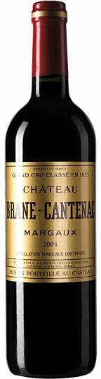 Вино Château Brane-Cantenac 2-éme Grand Cru Classé   2004  375 мл