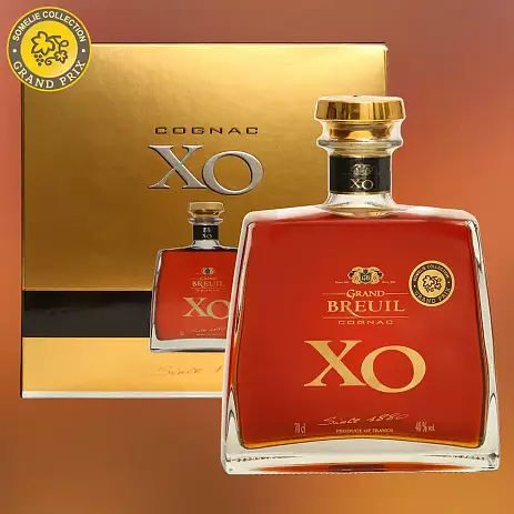 Коньяк Grand Breuil XO 40% gift box 700 мл